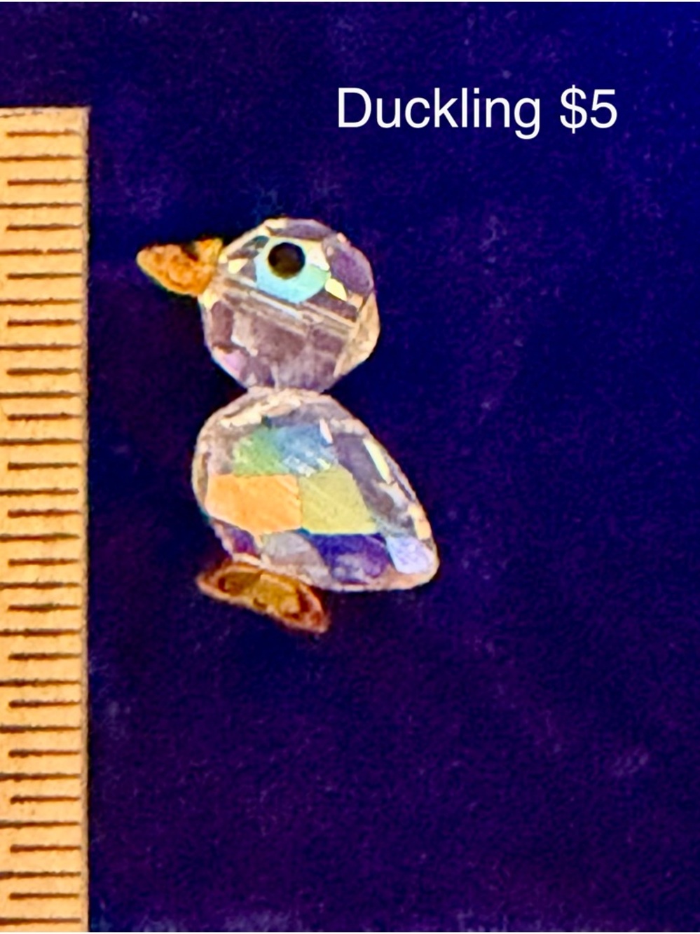 Swarovski duckling
